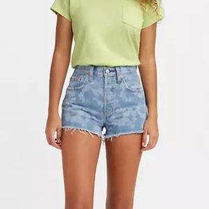 501 High Rise Women's Shorts Athens Blossom